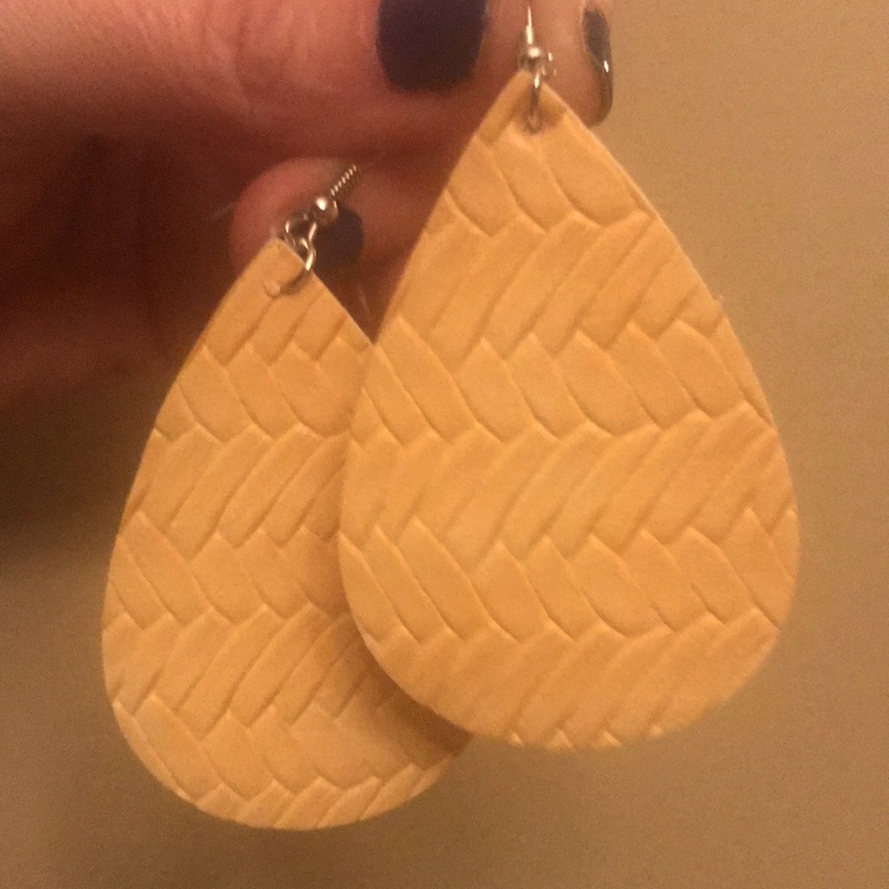 New! Yellow Earrings